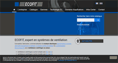 Desktop Screenshot of ecofit.com